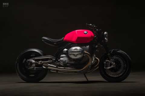 BMW R20 Concept: BMW stuns with a hot pink 2-liter boxer