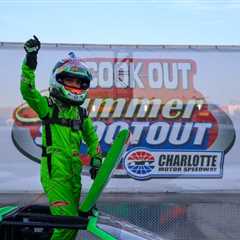Like Father Like Son; Busch Boasts His First Cook Out Summer Shootout Win at Charlotte Motor..