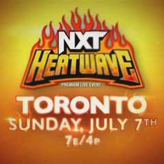 Tag Team Match Added To WWE NXT Heatwave