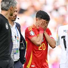 Pedri’s Euro 2024 comes to heartbreaking end as extent of Spain star’s injury from brutal Toni..