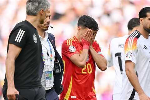 Pedri’s Euro 2024 comes to heartbreaking end as extent of Spain star’s injury from brutal Toni..