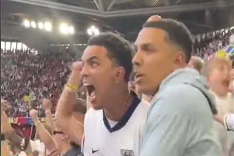 (Video) Trent’s brothers let loose in reaction to England’s winning penalty