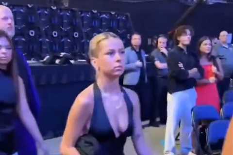 Hawk Tuah Girl Hailey Welch Steals the Show at Jake Paul's Fight