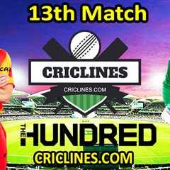 Today Match Prediction-Birmingham Phoenix Women vs Southern Brave Women-The Hundred Womens..