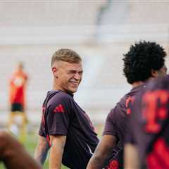 Joshua Kimmich is leaving “all doors open” after Bayern Munich’s 2-1 friendly victory over Spurs