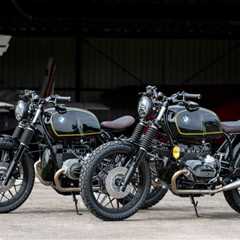 Power couple: Matching BMW R100 scramblers by HB-Custom