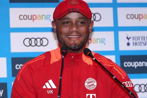 Bayern Munich boss Vincent Kompany excited to get going with Tottenham Hotspur friendly