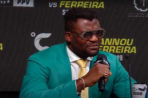 Emotional Francis Ngannou opens up about son's death ahead of MMA return