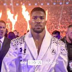 Anthony Joshua's SENSATIONAL Wembley ringwalk 💥  AJ vs Dubois