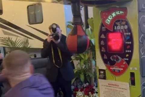 Conor McGregor Leaves Fans Guessing After Punch Machine Challenge