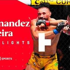 VICIOUS GROUND BARRAGE 😯  Anthony Hernandez vs Michel Pereira  UFC Fight Night Highlights