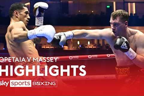 HIGHLIGHTS!  Jai Opetaia vs Jack Massey  Cruiserweight World Title