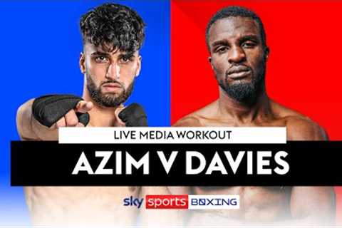 ADAM AZIM V OHARA DAVIES! 🔥  Live Media Workout