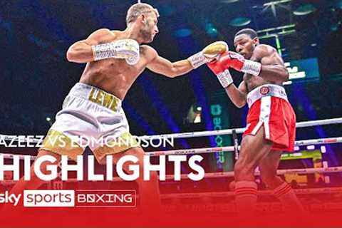 HIGHLIGHTS! Edmondson beats Azeez by majority decision in CLOSE bout 💥