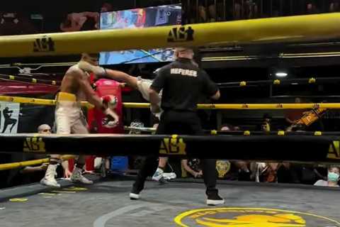 Boxer Faces Lifetime Ban for Illegal Head Kick