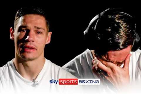 Chris Billam-Smith listens to emotional messages before Zurdo fight ❤️