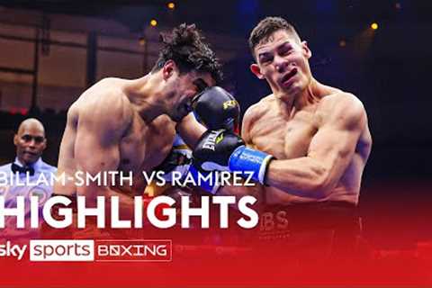 HIGHLIGHTS! Chris Billam-Smith & Zurdo Ramirez's GRUELLING cruiserweight unification bout 🏆