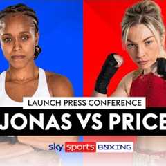 TASHA JONAS VS LAUREN PRICE! 🔥  Launch Press Conference