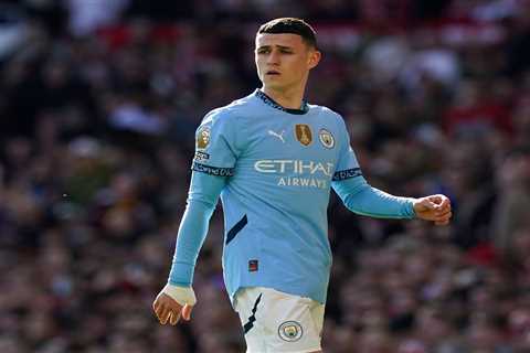 Foden sidelined for Palace clash after Man Utd fans' disgusting chants about his mum