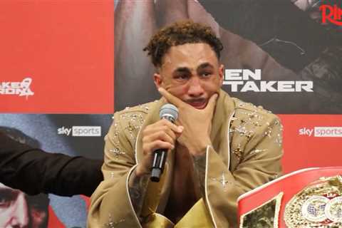 EXCLUSIVE: Ben Whittaker's Tearful Confession After Beating Liam Cameron in Boxing Brawl!