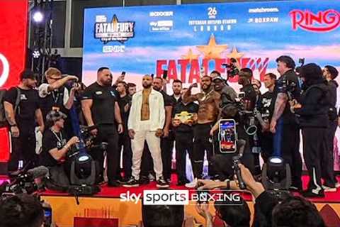 Chris Eubank Jr & Conor Benn's FINAL face off in 360° VR 👀