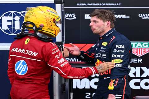Hamilton's Monaco Nightmare: Grid Penalty Drama after Verstappen Near-Miss