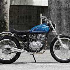 Something Blue: A Yamaha SR150 Street Tracker by 2LOUD Custom