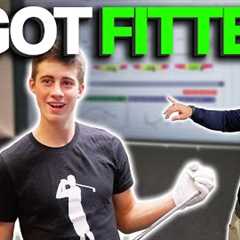 I Got Fitted For BRAND NEW GOLF CLUBS!