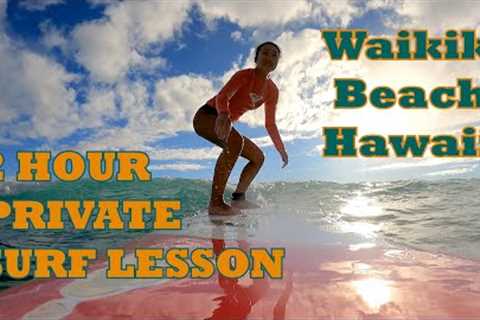 Kahu Surf School, Waikiki Beach, Hawaii, 2 Hour Private Surf Lesson