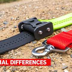 Recovery Strap vs Tow Strap Choosing the Right Gear