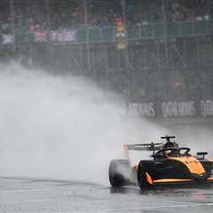 Mother Nature Just Crashed the British GP Party (And Lewis Hamilton's Day Got Messy)