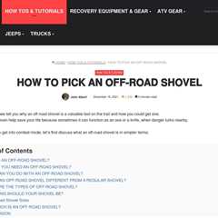 7 Best Places to Buy an Off Road Shovel in 2025
