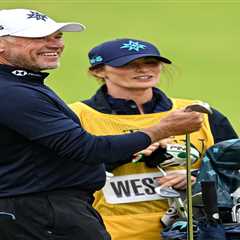 Lee Westwood ditches holiday on luxury yacht in Med with wife and caddie Helen for rainy Portrush..