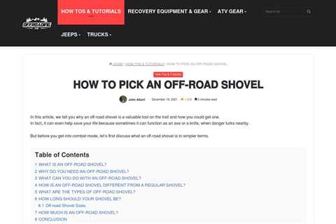 7 Best Places to Buy an Off Road Shovel in 2025