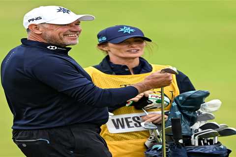 Lee Westwood ditches holiday on luxury yacht in Med with wife and caddie Helen for rainy Portrush..
