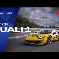 LIVE Ferrari Challenge North America - Sonoma, Qualifying 1