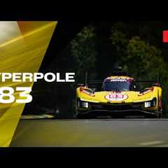 LIVE LE MANS 24 HYPERPOLE Onboard car #83 | Ferrari Hypercar