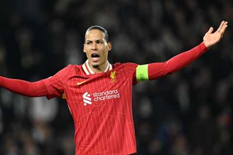 Van Dijk’s Community Shield Comments Lead to Transfer Rumors