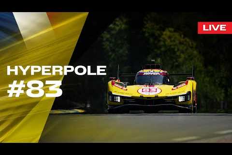 LIVE LE MANS 24 HYPERPOLE Onboard car #83 | Ferrari Hypercar