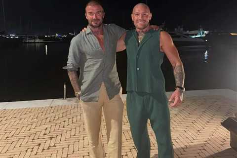 EXCLUSIVE: Conor McGregor and David Beckham's Scandalous Yacht Encounter Sends Shockwaves Through..