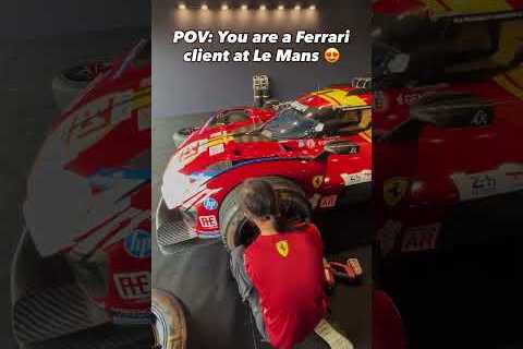 2️⃣ months since Le Mans week started…let’s relive it! 🤳#Ferrari499P #FerrariHypercar #WEC..