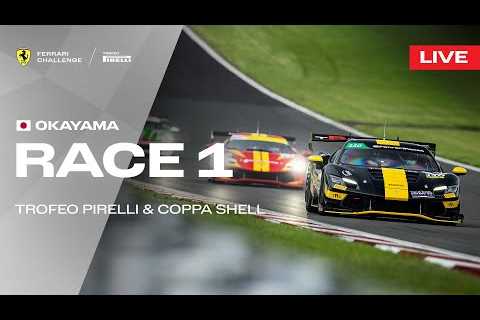 LIVE Ferrari Challenge Japan - Okayama, Race 1 - Trofeo Pirelli & Coppa Shell