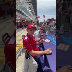 A look into our #LeMans24 autograph session 🤳#WEC #Ferrari296GT3 #FerrariRaces