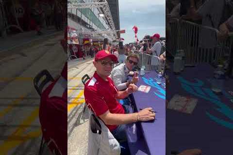 A look into our #LeMans24 autograph session 🤳#WEC #Ferrari296GT3 #FerrariRaces