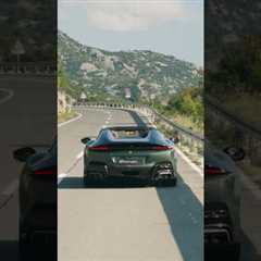 Sky above, symphony below.#Ferrari12CilindriSpider #DrivingFerrari #Croatia #Ferrari