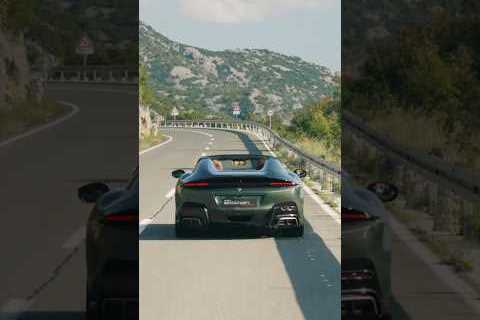 Sky above, symphony below.#Ferrari12CilindriSpider #DrivingFerrari #Croatia #Ferrari