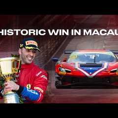 Ferrari and Fuoco Win Historic FIA GT World Cup 🏆 in Macau!