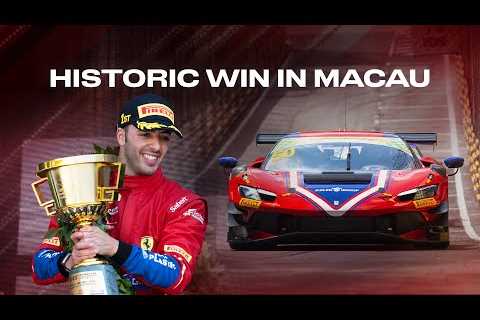Ferrari and Fuoco Win Historic FIA GT World Cup 🏆 in Macau!