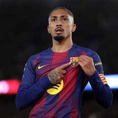 Raphinha Trains Normally Before Barcelona vs Frankfurt