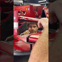 One last look at Barcelona 🇪🇸 #ScuderiaFerrari #F1 #CharlesLeclerc